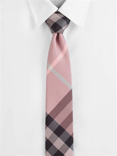 pink BURBERRY Men Ties 